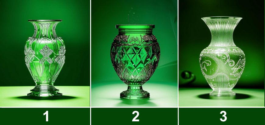 Выберите вазу