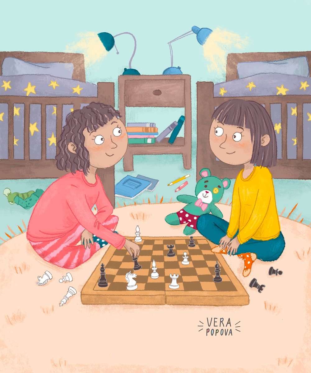 Моя иллюстрация для английского издательства Hachette