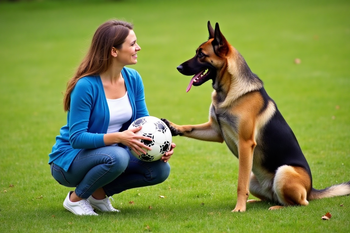 Игра с собакой