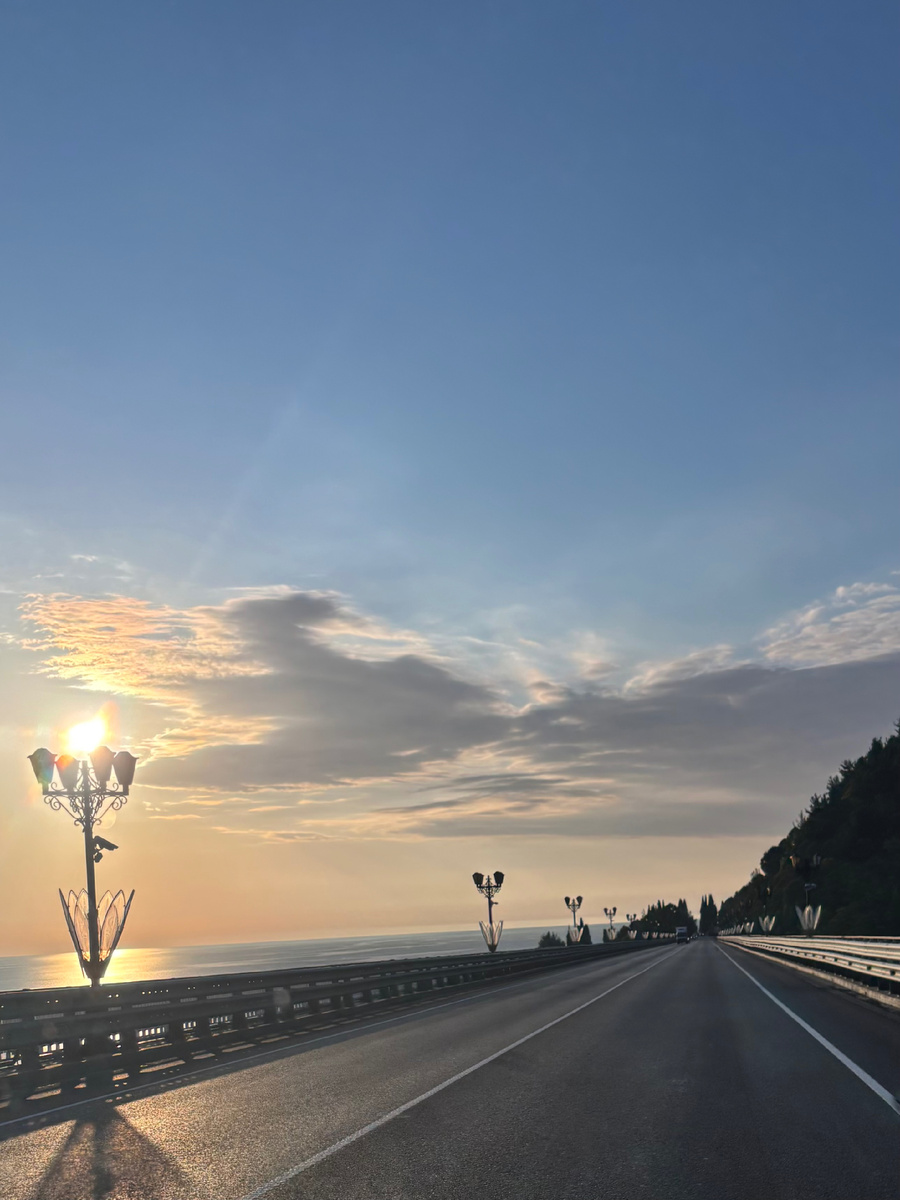 На подъезде к Лазаревскому