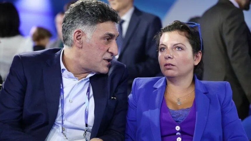 Маргарита Симоньян и Тигран Кеосаян