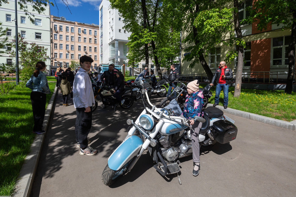 Все мотоциклы пользовались успехом!