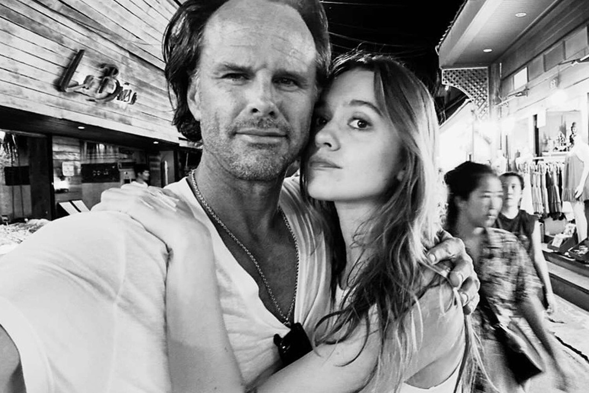 На съемках «Белого лотоса»