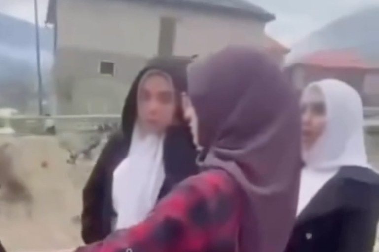    Кадр: Telegram-канал «ЧП Кавказ | Дагестан Чечня Ингушетия КБР»