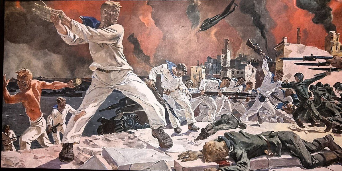 Александр Алексеевич Дейнека: Оборона Севастополя, 1942