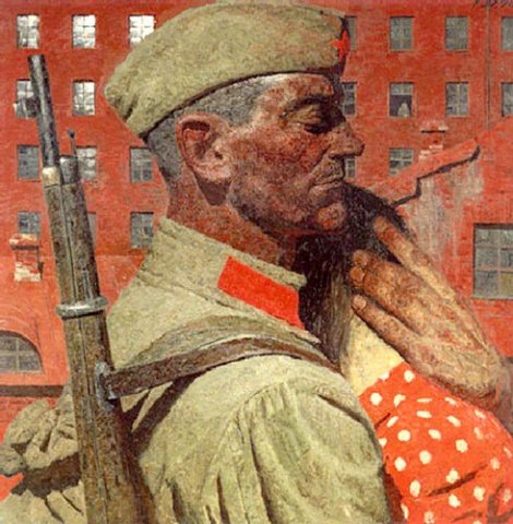 Г. Коржев: Проводы, 1967
