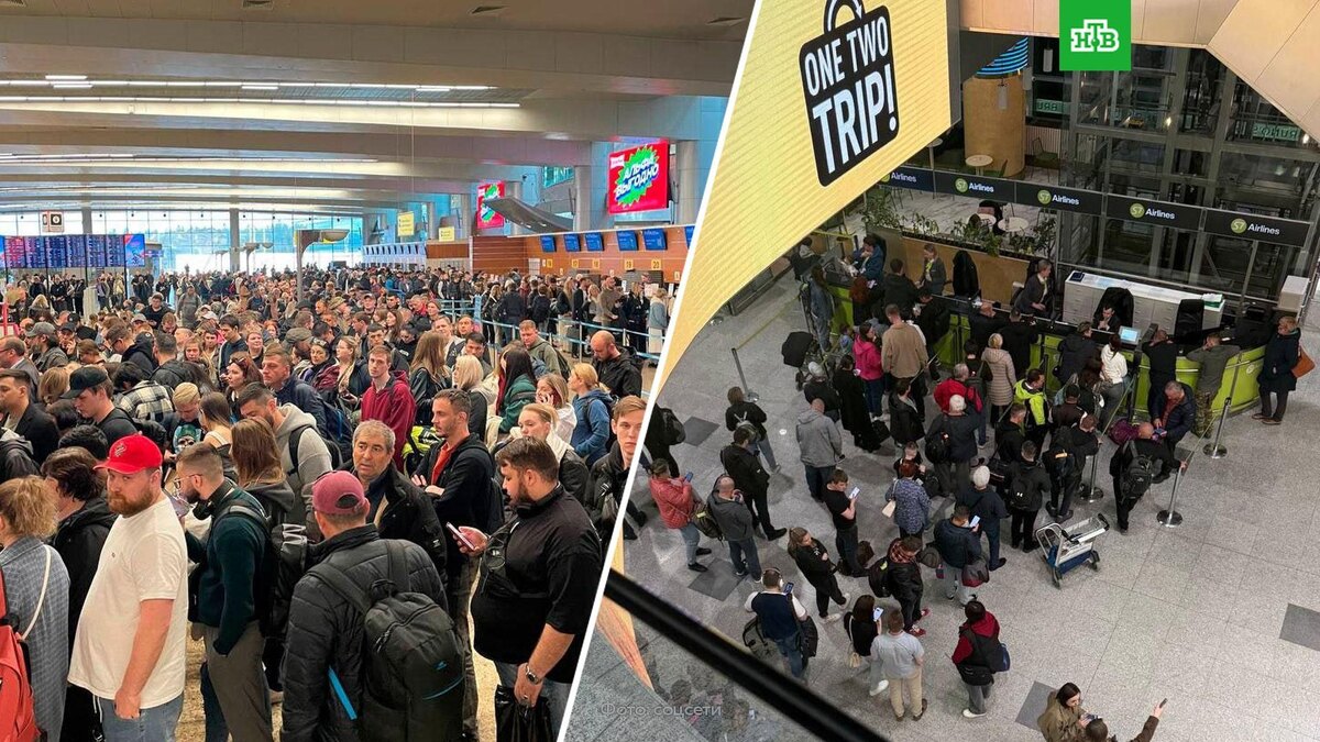    «Никто никуда не летит»: тысячи человек застряли в российских аэропортах