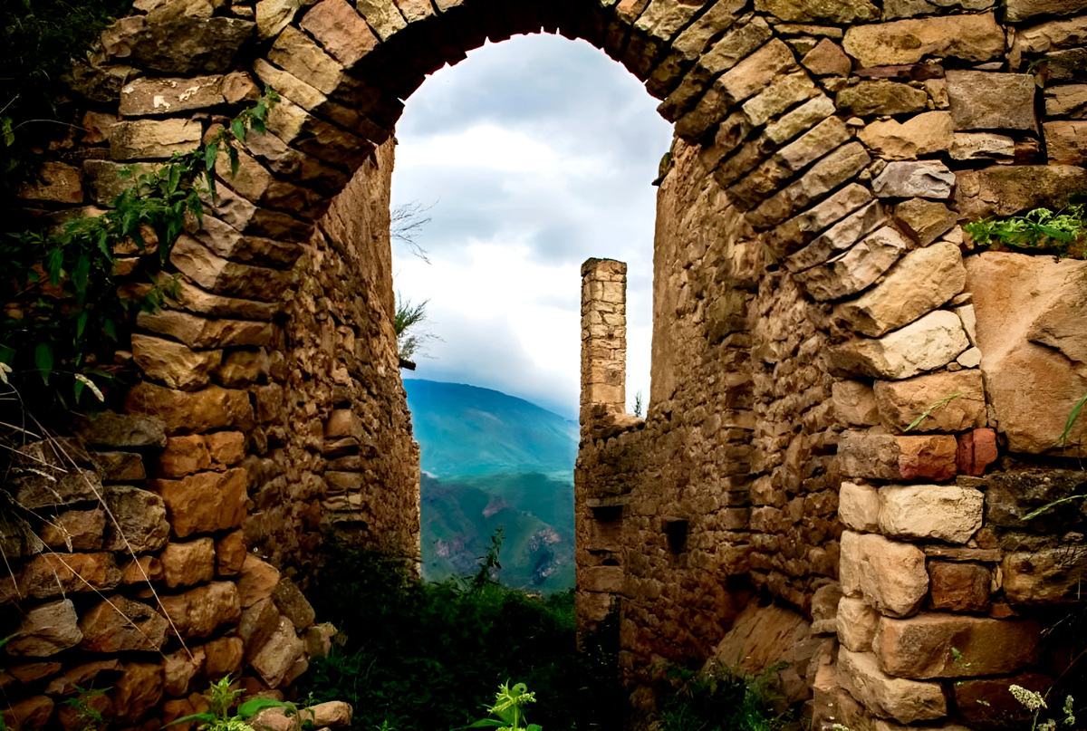 Аул-призрак Гамсутль. Республика Дагестан