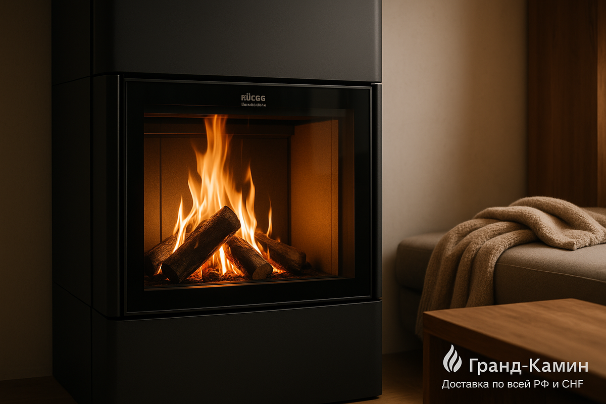    Как выбрать идеальный дровяной камин и создать уют в вашем доме с моделью «Venus 510/570» от Ruegg Kamin
