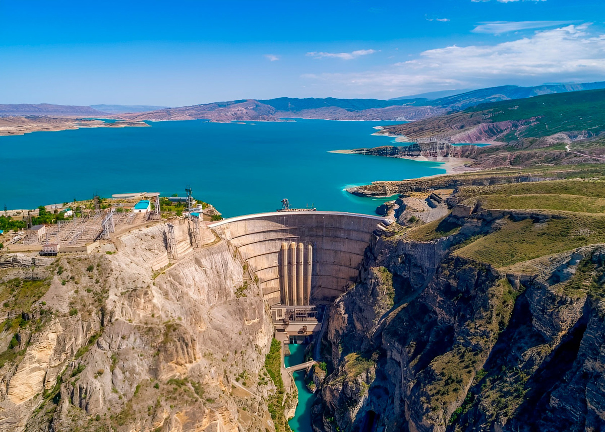 Чиркейская ГЭС. Республика Дагестан