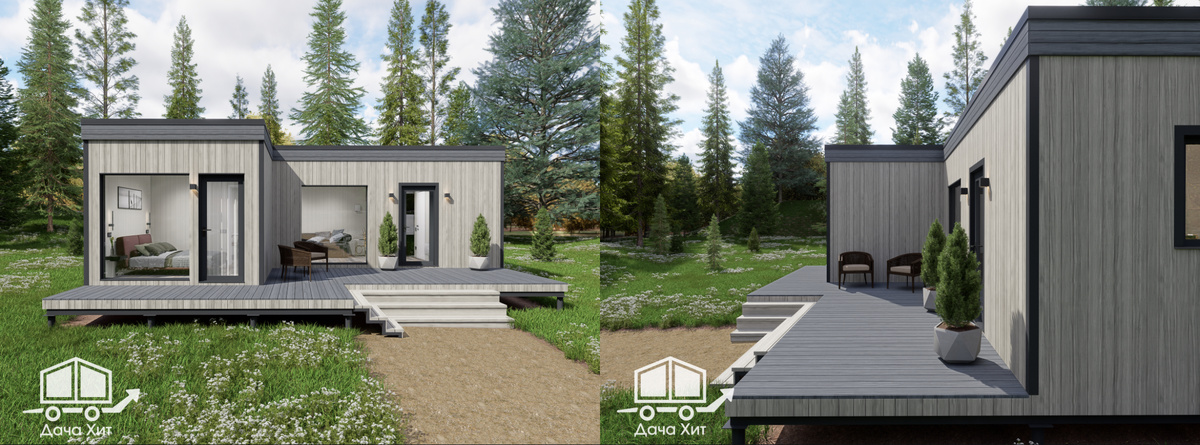 Модульный дом компании ДачаХит