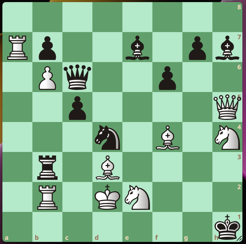 1. Мат в 1 ход, ход белых