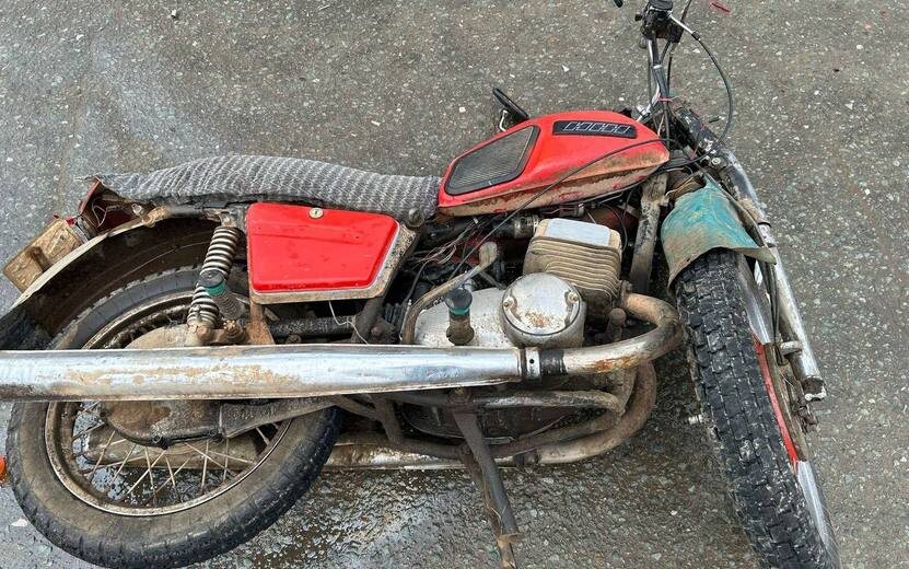    Мотоциклист без прав пострадал в ДТП в Удмуртии