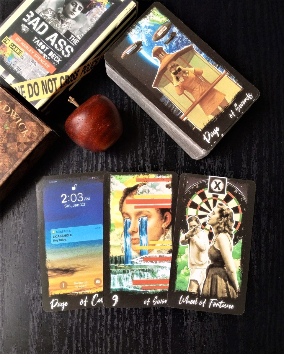 Ответ смотрим на колоде "Badass Tarot"