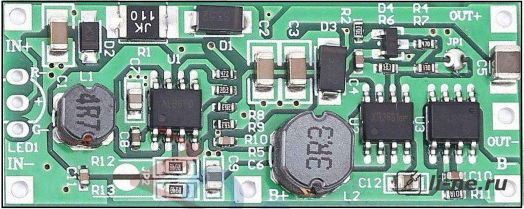 Модуль ИБП 12В(9В)/1А