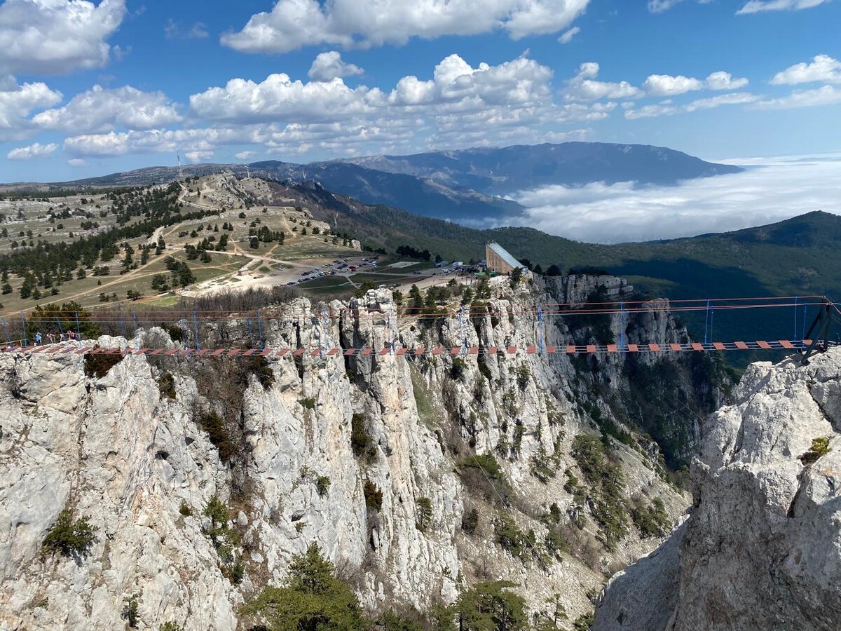 «Подвесные мосты» на Ай-Петри
Фото: Алёна Павлова