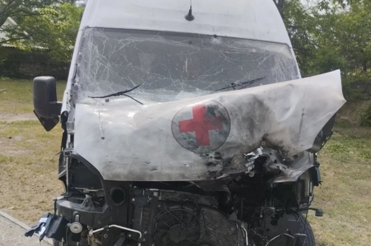    Сальдо: украинский беспилотник атаковал машину скорой помощи в Алешках