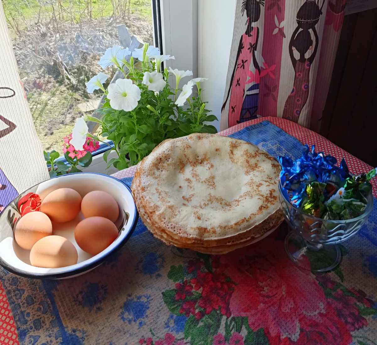 Шура прислала с утра фотографию с нашей Родины