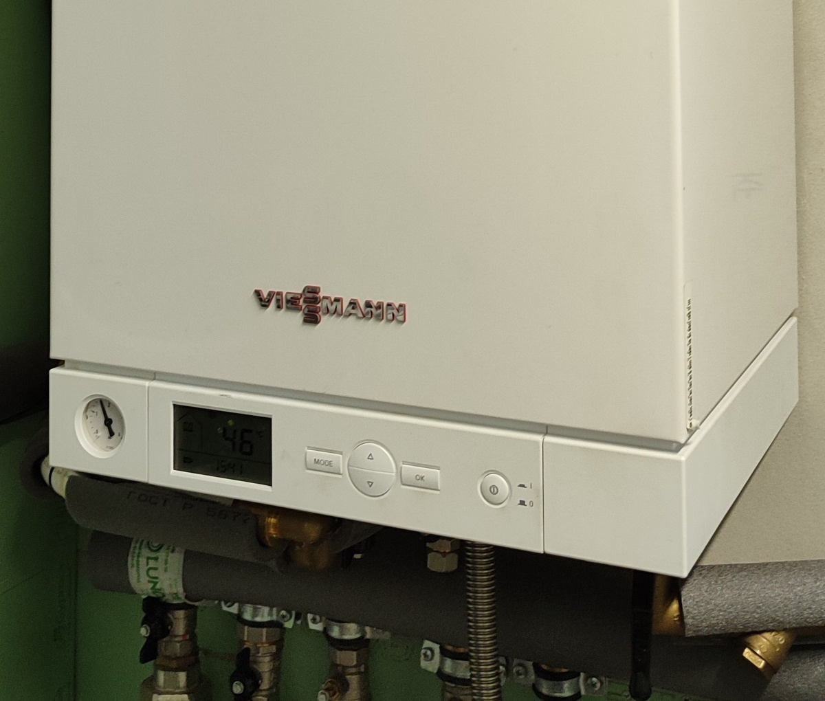 Мой газовый котел, одноконтурный, на 24 кВт