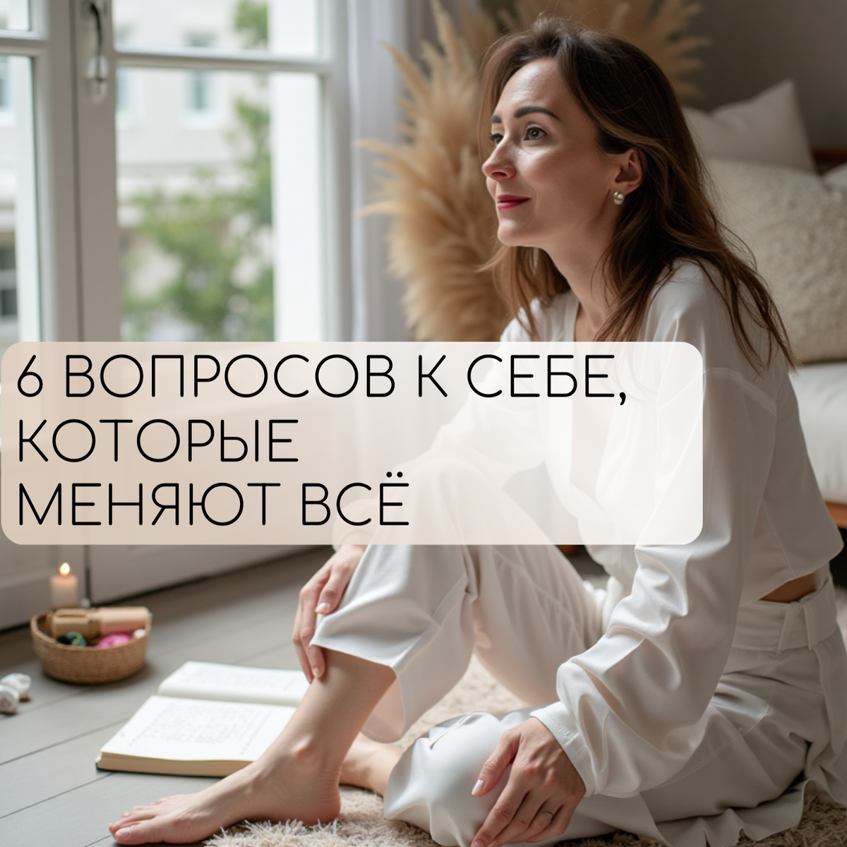 🌀 Иногда достаточно не ответа — а вопроса, чтобы всё внутри сдвинулось. Эти 6 точек — как зеркало. Если отвечать честно, начнётся путь назад к себе.