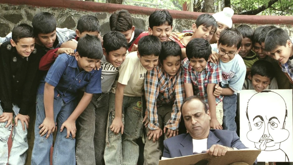 Кадр из фильма "Звёздочки на Земле"