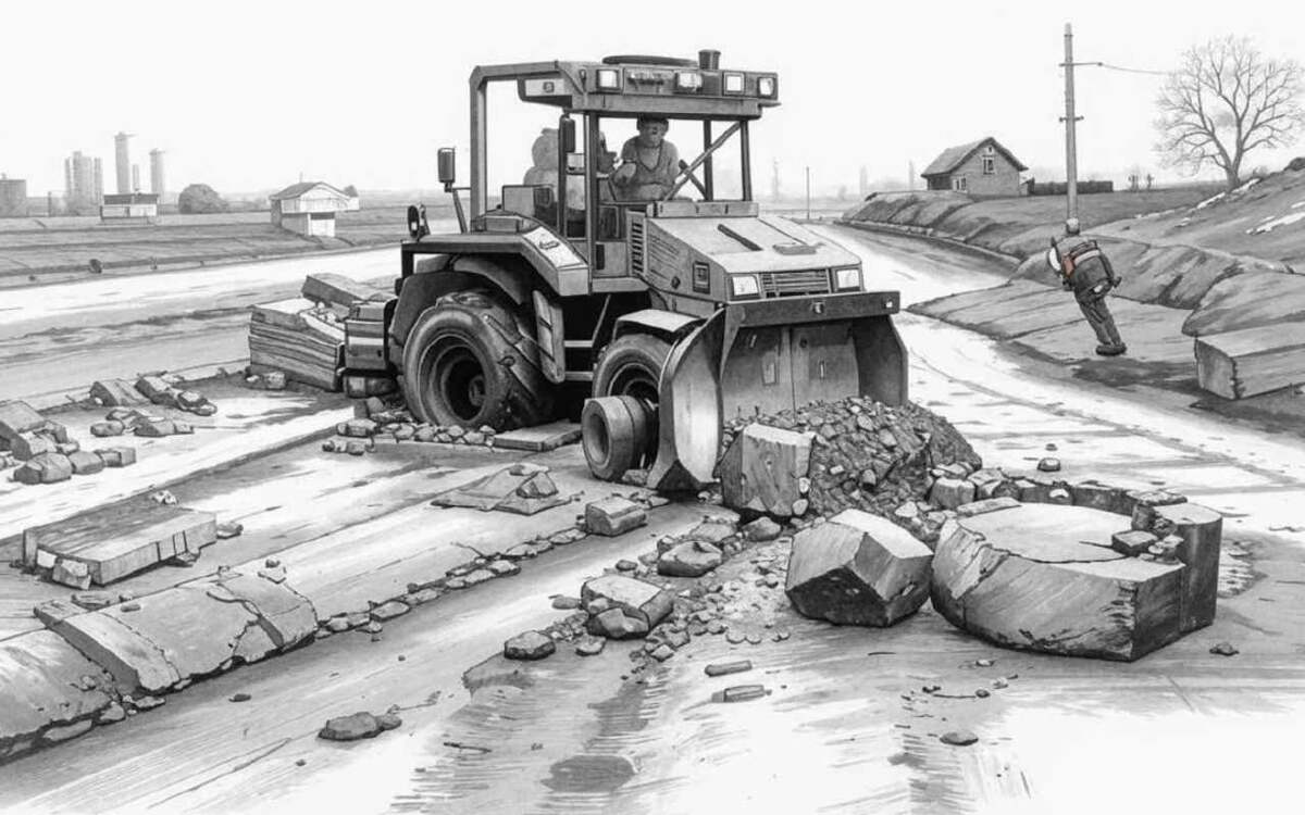    В Белгородской области ищут подрядчика для ремонта автодороги за 258 млн рублей Фото: «Кандинский»