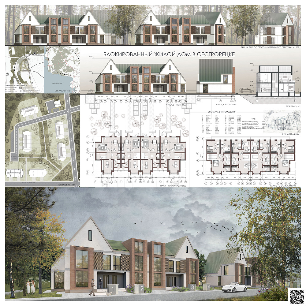 Анна Касьянова, «Блокированный жилой дом»