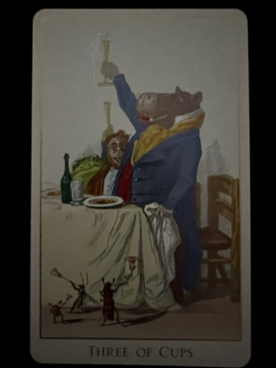 Тройка Кубкоа "Таро Фантастического зверинца"