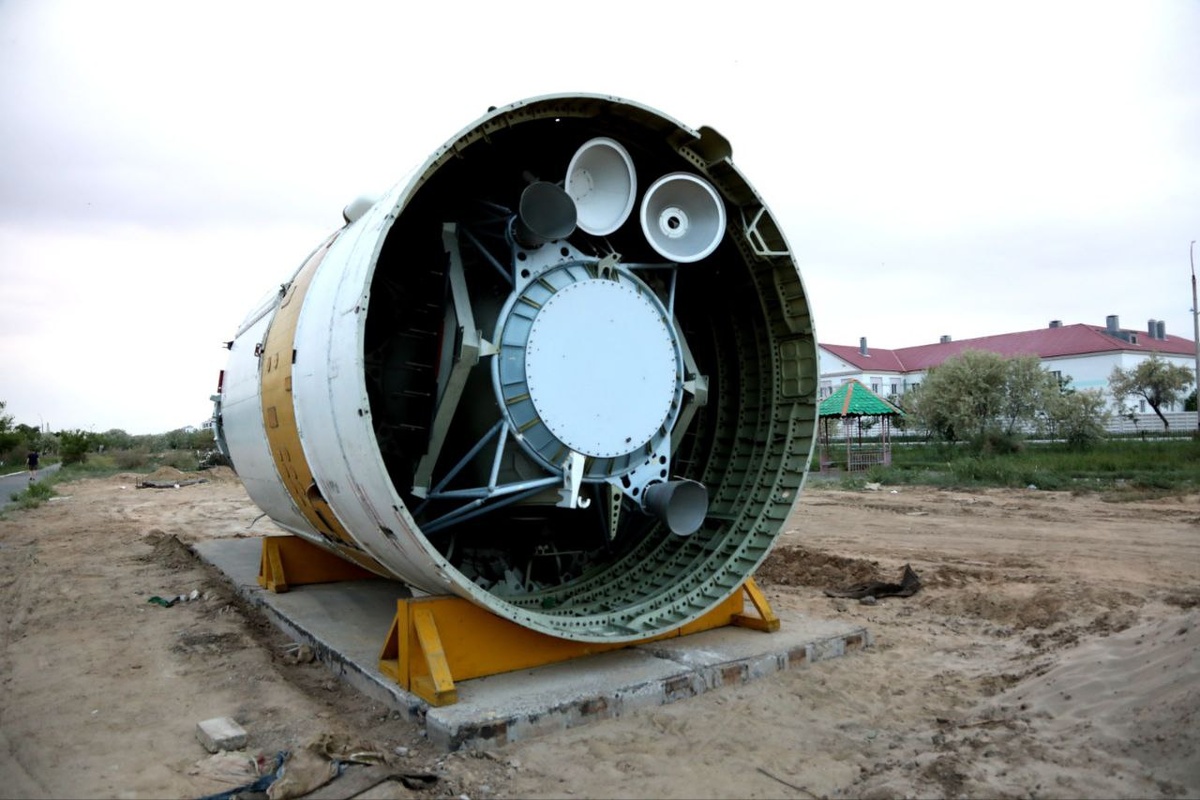 Орбитальная станция "Алмаз" \ Пресс-службы г.Байконур