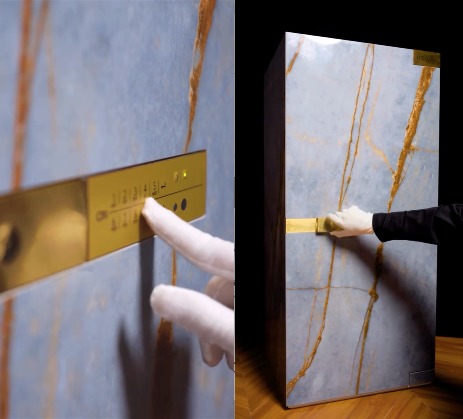 Взломостойский сейф Bordogna Brixia 6 в эксклюзивной отделке Veneziana – Luxanora.com (OAE)