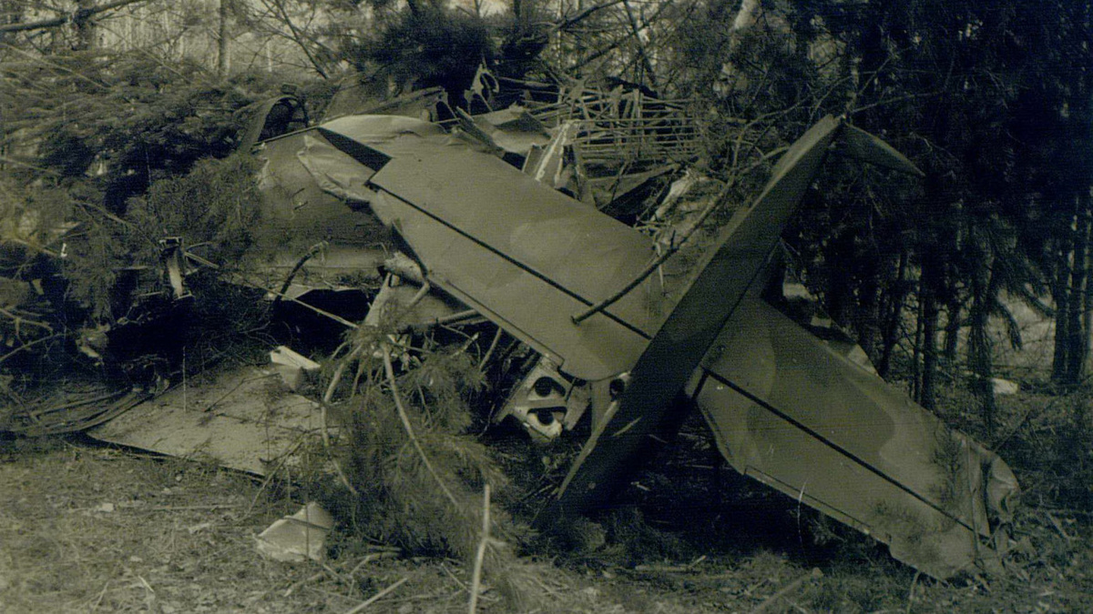 Погибшая машина. Фото предоставлено Центром современной истории