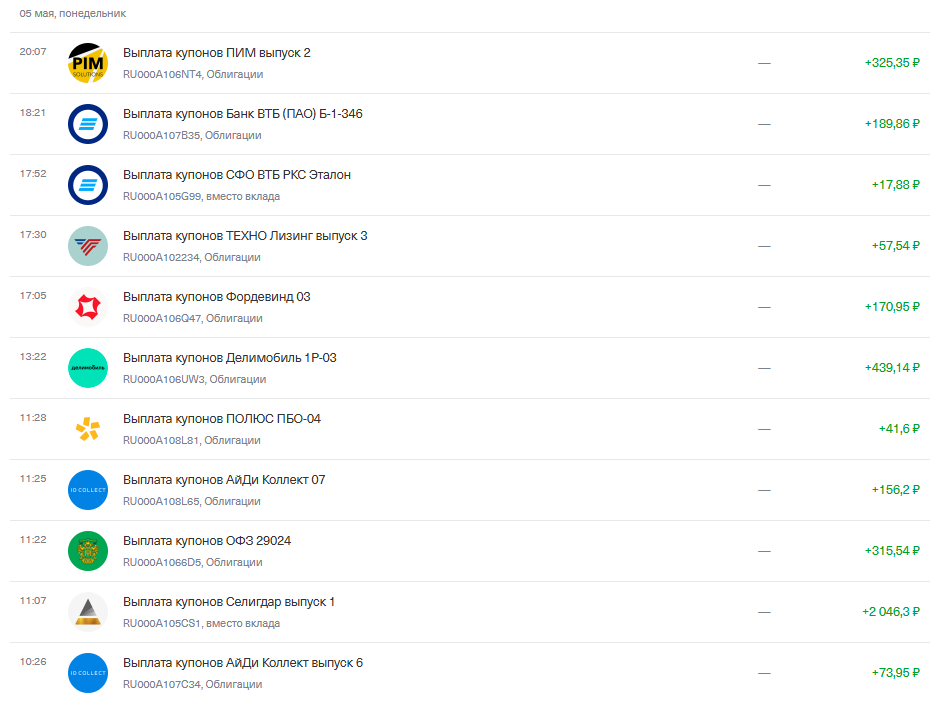 выплаты за 3 дня часть 2