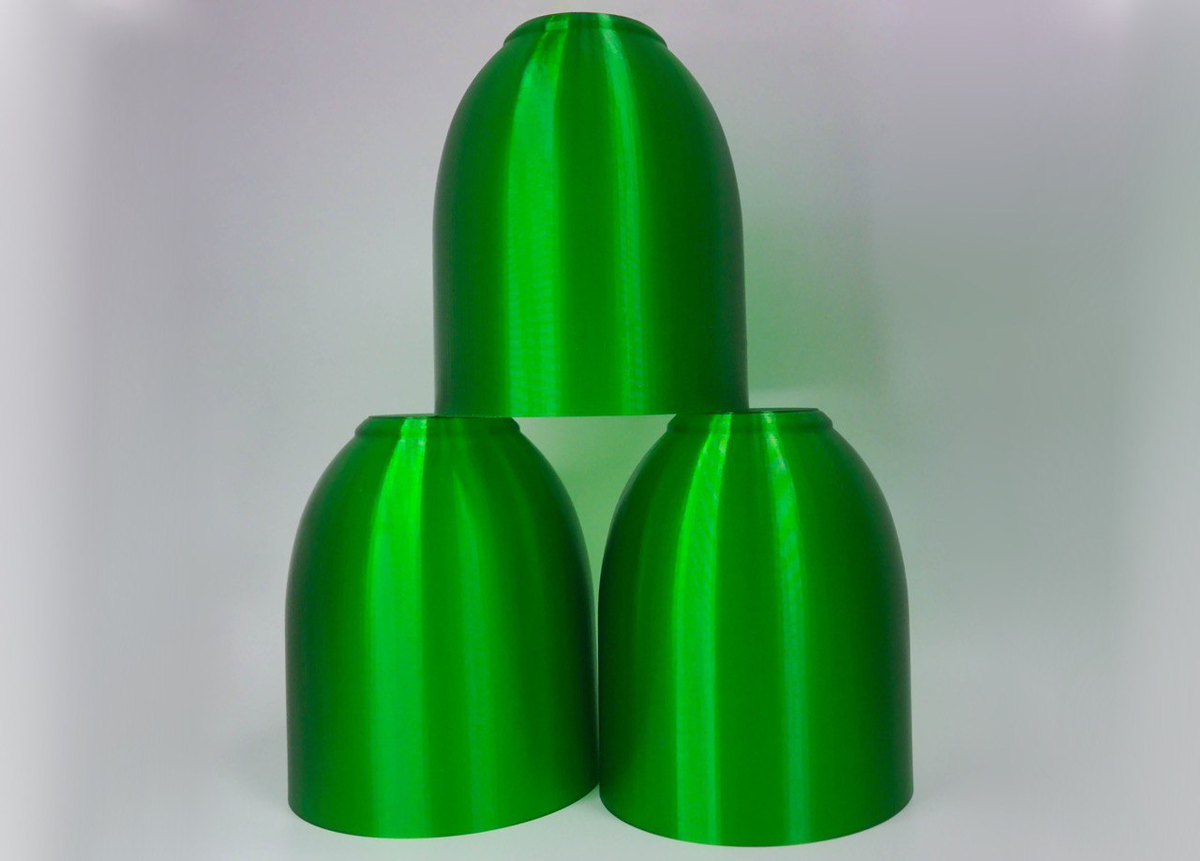 3Д печать светильников интерьерных для известной сети магазинов из PETG пластика