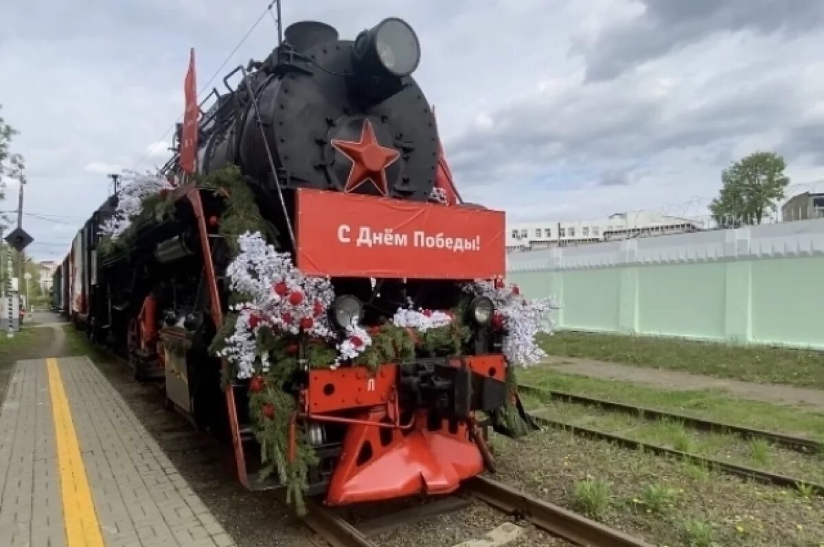   «Поезд Победы» встретили в Нижнем Новгороде