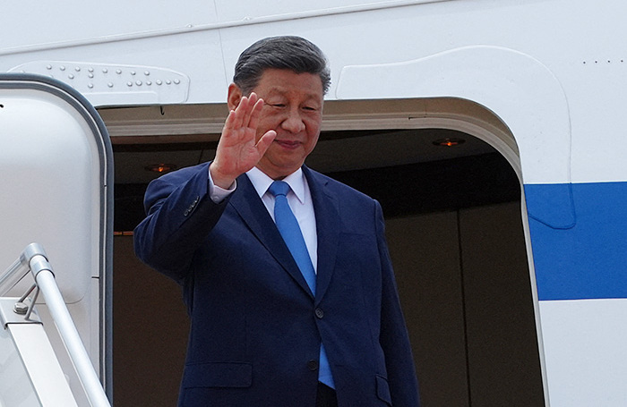    Си Цзиньпин.Agence Kampuchea Press/REUTERS