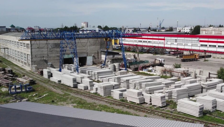 Барнаульский комбинат железобетонных изделий № 2.
Фото предоставлено ГК «СОЮЗ».