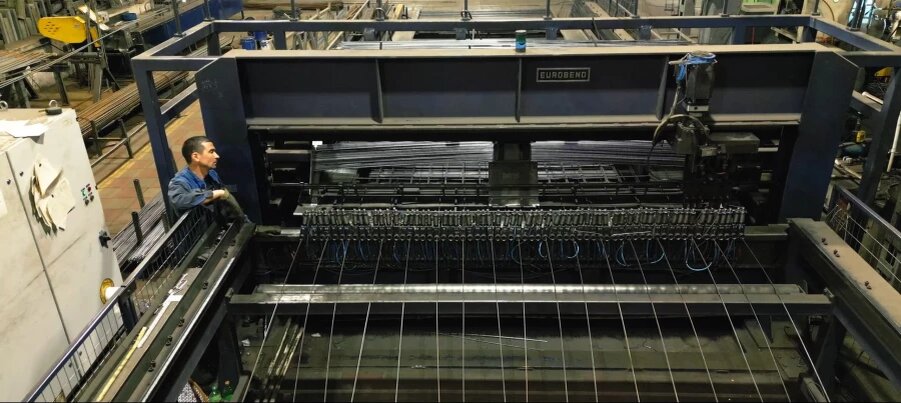 Барнаульский комбинат железобетонных изделий № 2.
Фото предоставлено ГК «СОЮЗ».