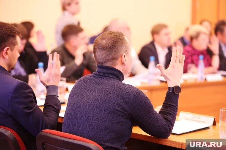 Депутаты проголосуют за нового мэра Кургана 14 мая. Фото: Екатерина Сычкова © URA.RU