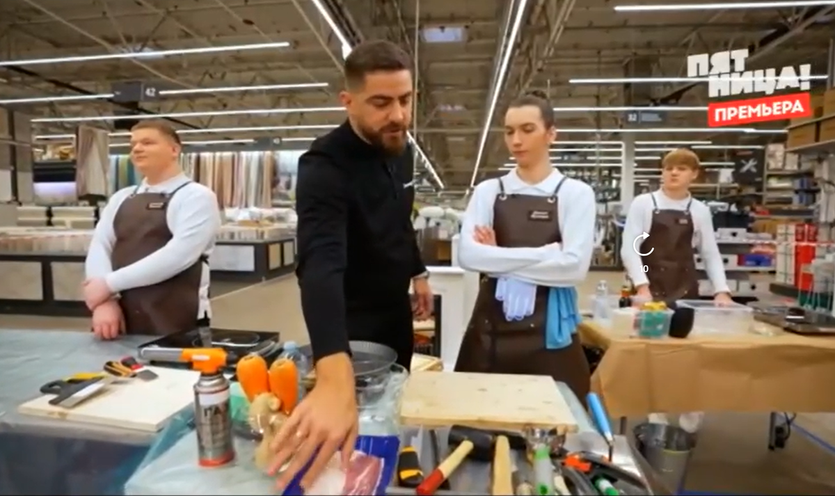 Кадр из шоу "Молодые ножи. Новая кровь" 07.05.2025