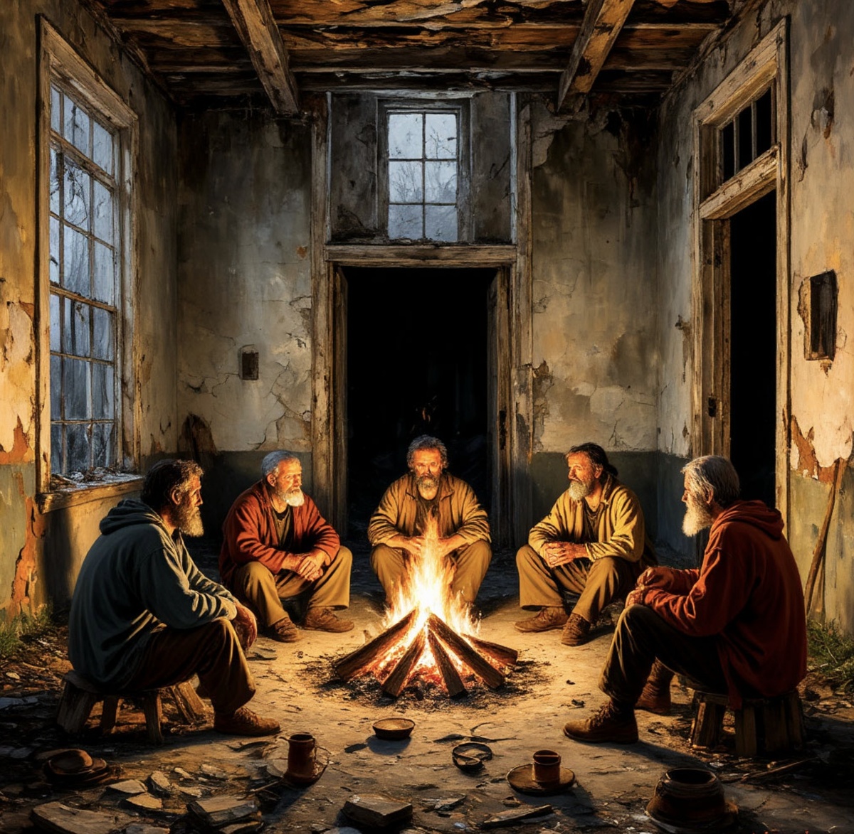 Они добровольно стали нищими