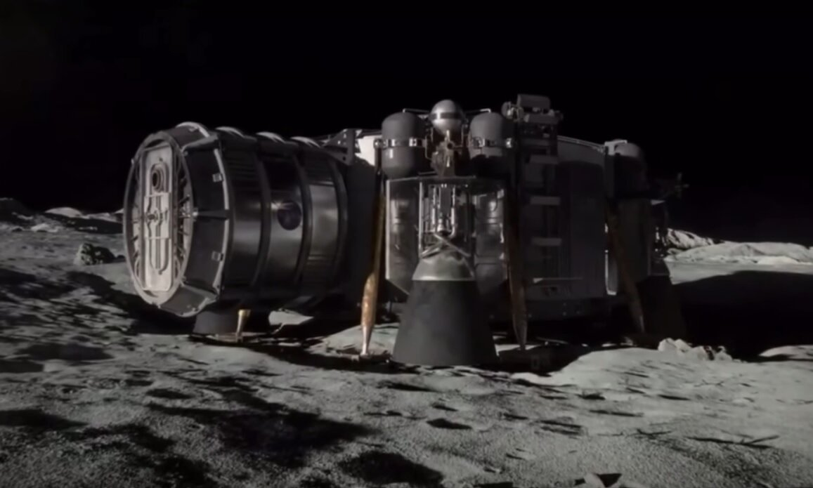 Первый модуль лунной базы из сериала "Для всего человечества"