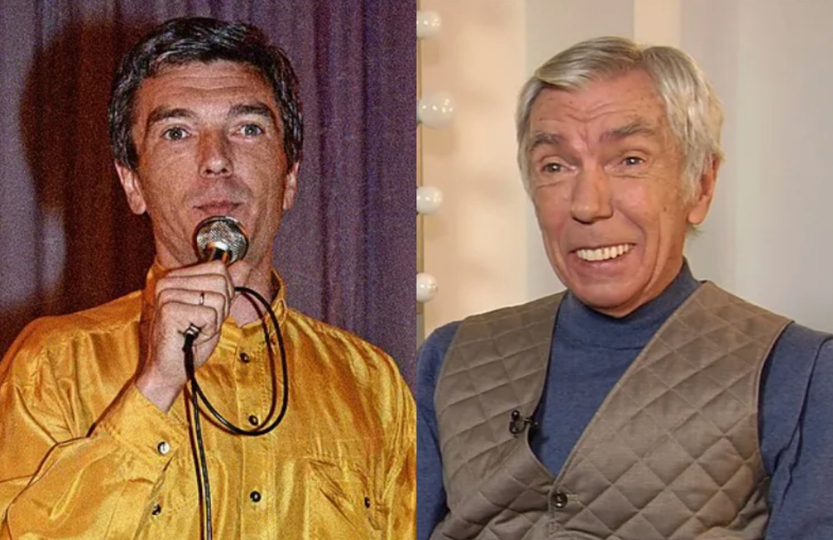 на фото Юрий Николаев раньше и сейчас 