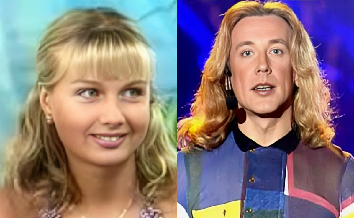 на фото Олеся Лосева и Алексей Веселкин
