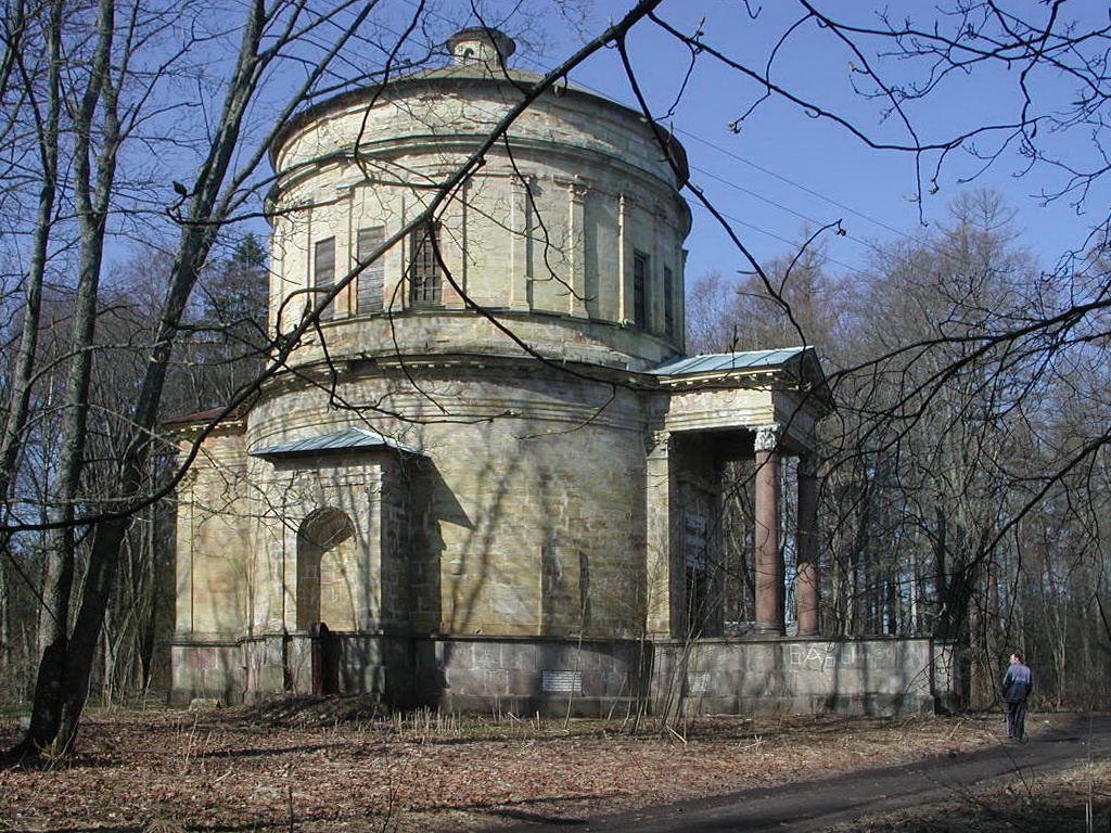 Костёл Святой Стефании над фамильным склепом в усадьбе Витгенштейна. Источник: wikipedia.org