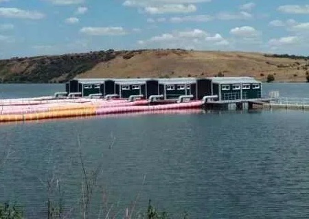    В ДНР опустошили Ханжонковское водохранилище на реке Крынка из-за нехватки воды в регионе