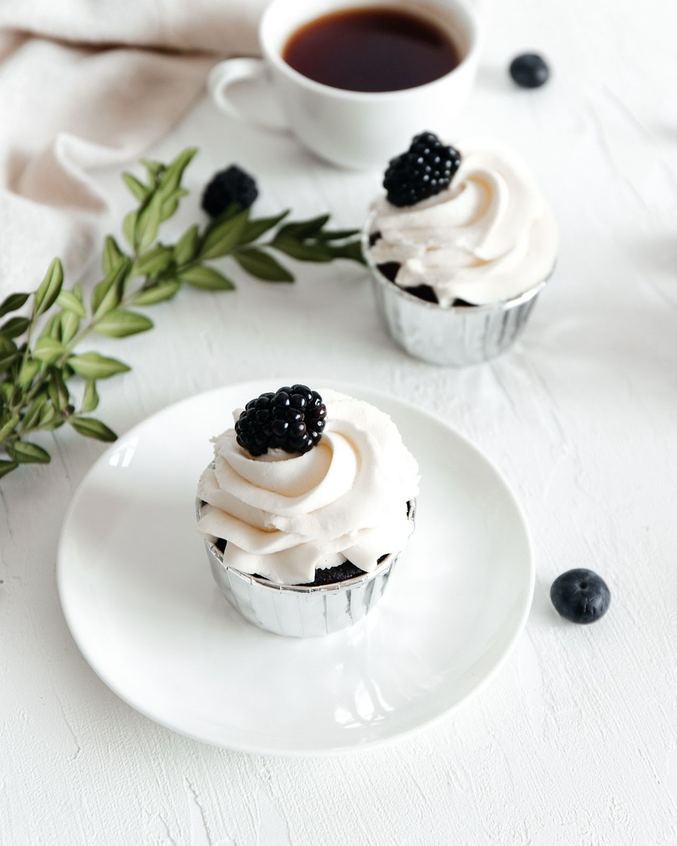 капкейки с курса "Легкие десерты"