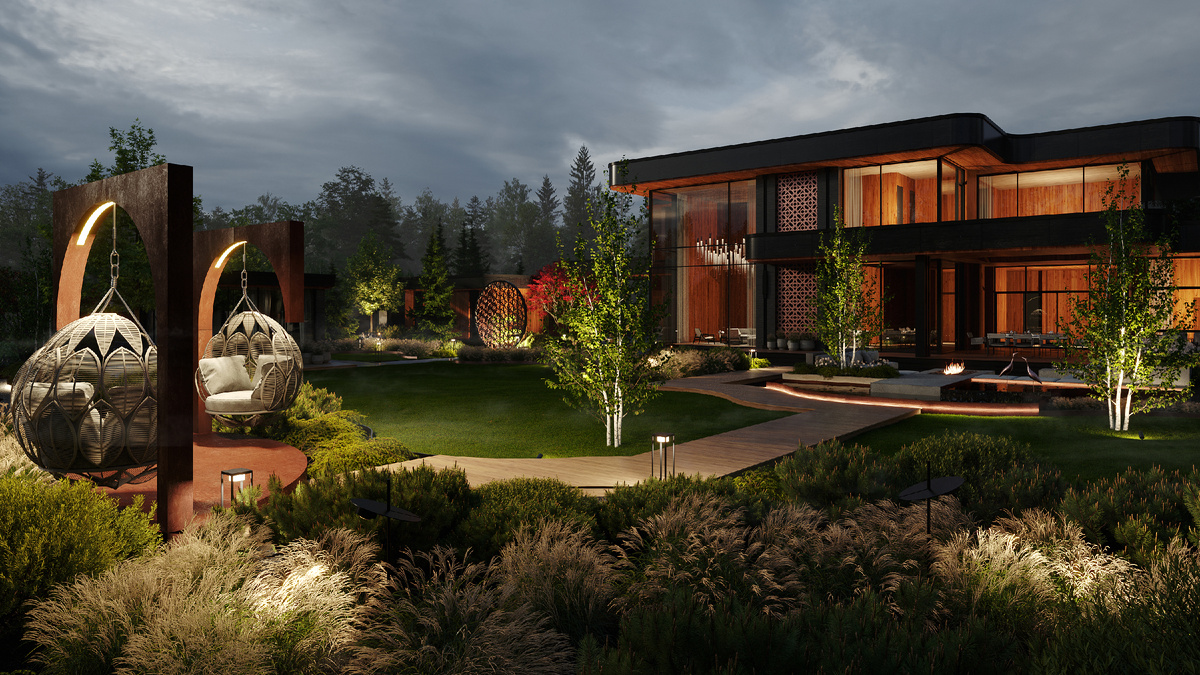 Визуализация проекта "Цветок жизни" в Репино