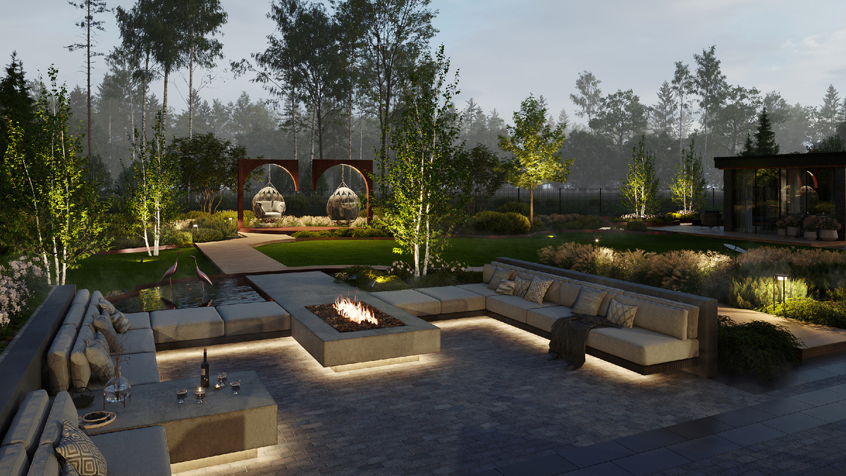 Визуализация проекта "Цветок жизни" в Репино