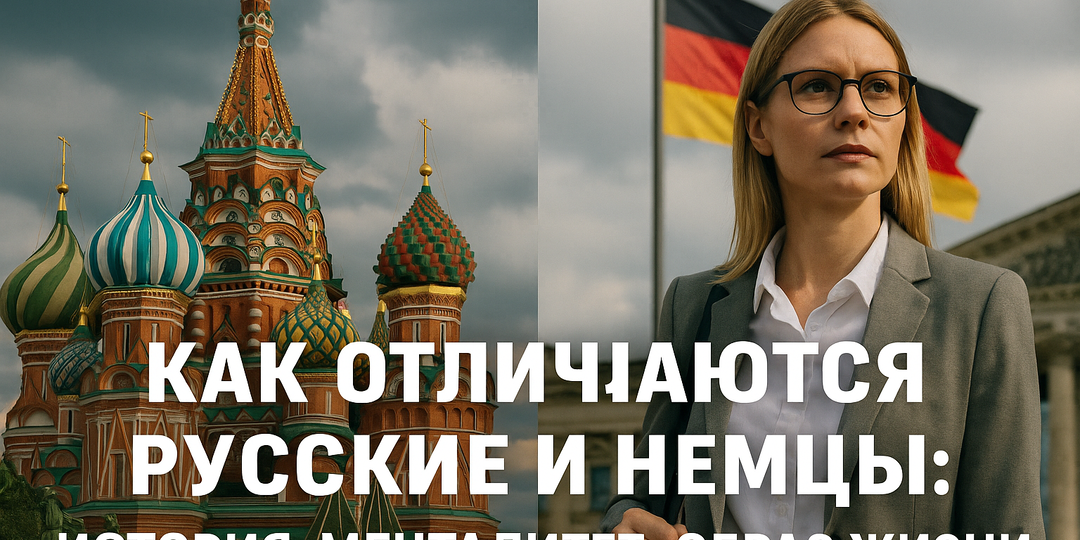 Как отличаются русские и немцы: менталитет, быт, история