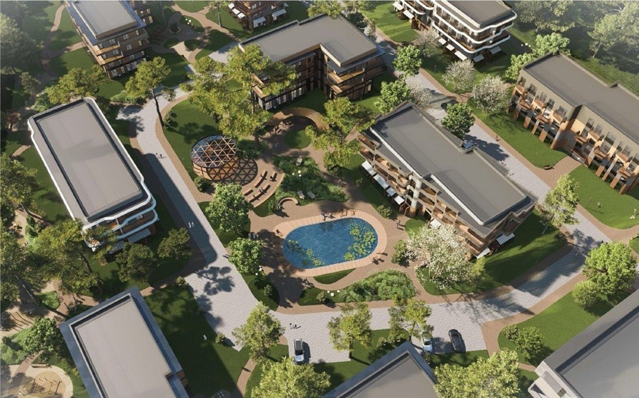    Проект санаторного комплекса в Солнечном. Автор фото: t.me/kga_spb / Пресс-служба КГА Петербурга / Архитектурное бюро "А.Лен"